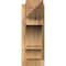 Ekena Millwork Balboa Rough Sawn Arts and Crafts Outlooker, Western Red Cedar, 6"W x 16"D x 16"H OUT06X16X16BOA03RWR - alternate 3